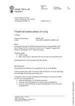 Tillstånd sanering Asbest Arbetsmiljöverket Svea Riv